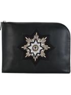 Alexander Mcqueen Embellished Star Clutch