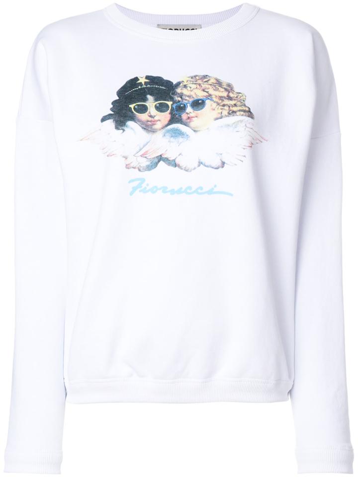 Fiorucci Vintage Angels Sweatshirt - White