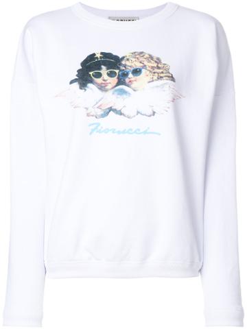 Fiorucci Vintage Angels Sweatshirt - White