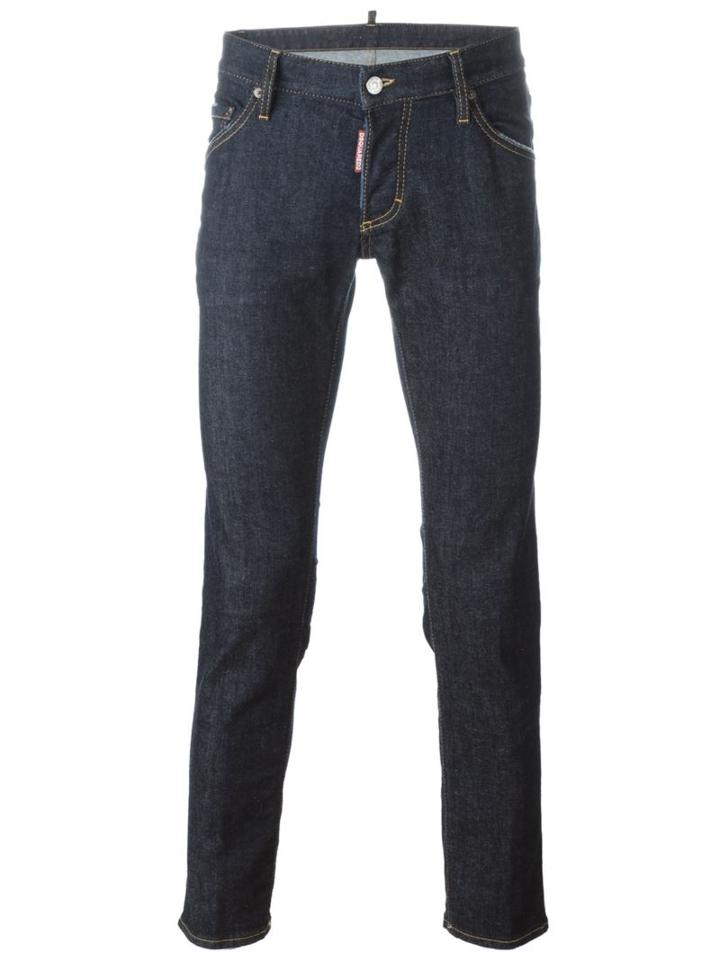 Dsquared2 Clement Jeans, Men's, Size: 48, Blue, Cotton/spandex/elastane/polyester