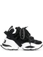 Dsquared2 Backyard Punk The Giant Sneakers - Black