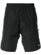Champion Logo Patch Shorts - Black