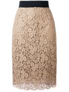 Dolce & Gabbana Lace Skirt - Nude & Neutrals