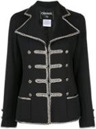 Chanel Pre-owned Long Sleeve Military Jacket - Black