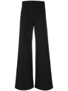 Philosophy Di Lorenzo Serafini - Classic Palazzo Pants - Women - Cotton/polyethylene - 40, Black, Cotton/polyethylene