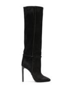 Saint Laurent Mica Knee-high Boots - Black