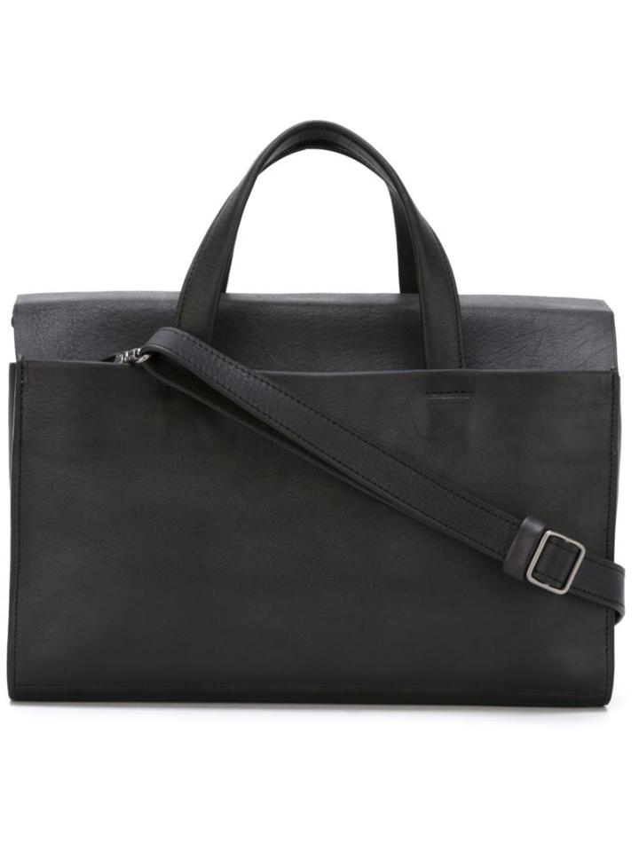 Isaac Reina 'hitchcock' Tote Bag, Women's, Black, Leather