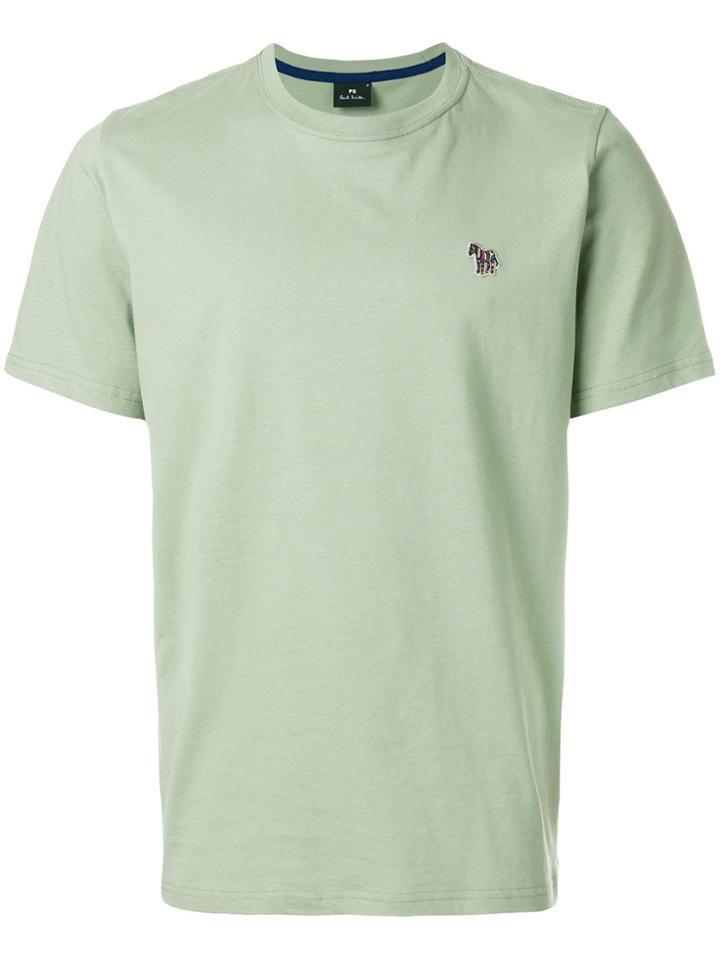 Ps By Paul Smith Zebra Logo T-shirt - Green