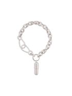 Ktz Chunky Keychain Necklace, Adult Unisex, Metallic