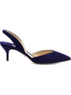 Paul Andrew Rhea Pumps, Women's, Size: 39, Blue, Suede