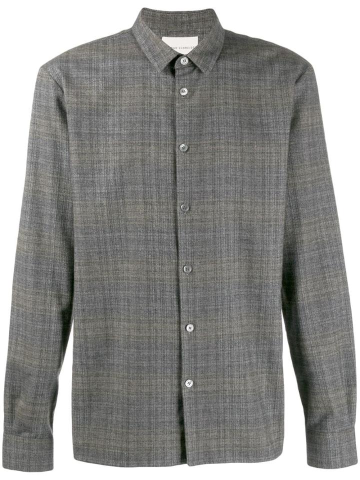 Stephan Schneider Remote Plaid Shirt - Brown
