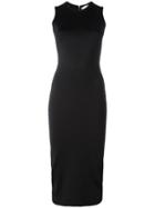 Victoria Beckham Fitted Dress, Women's, Size: 2, Black, Polyamide/spandex/elastane/viscose