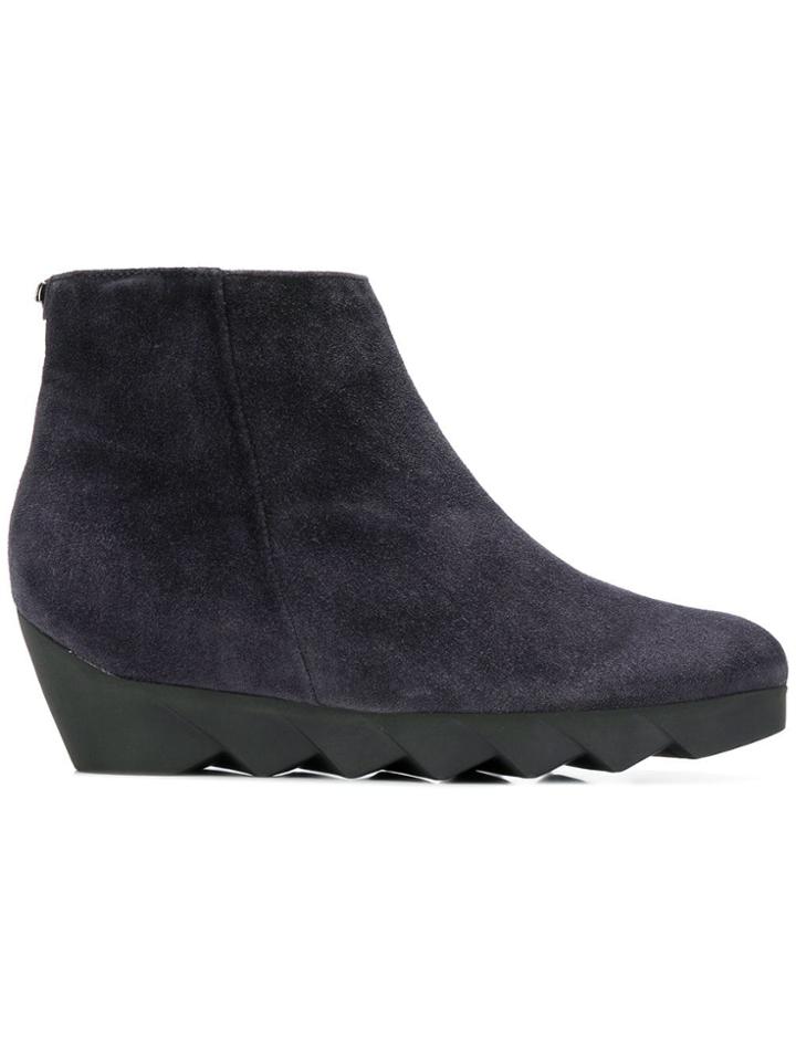 Hogl Wedge Ankle Boots - Grey