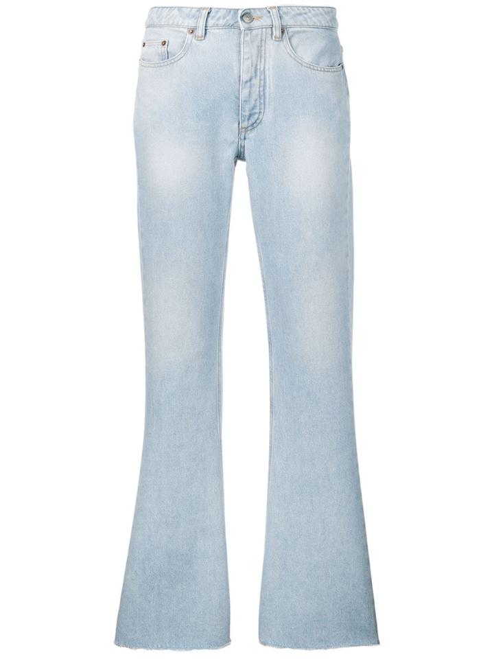 Mm6 Maison Margiela Denim Bootcut Jeans - Blue