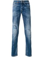 Dondup Distressed Effect Jeans - Blue