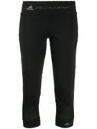 Adidas By Stella Mcmartney Performance Essentials 3/4 Leggings - Black