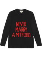 Gucci Never Marry A Mitford Sweater - Black