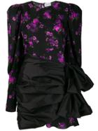 Magda Butrym Matera Silk Mini Dress - Black