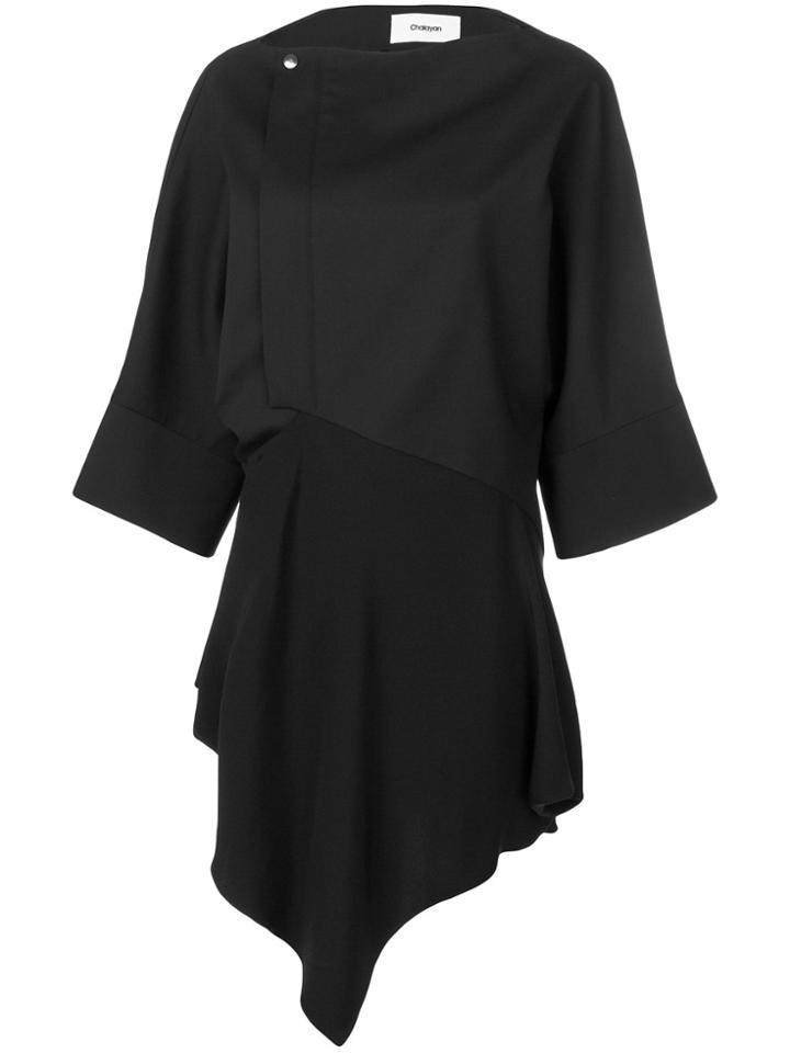 Chalayan Asymmetric Dress - Black