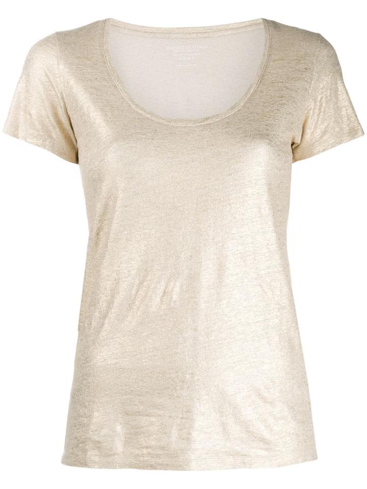 Majestic Filatures Shimmer T-shirt - Gold