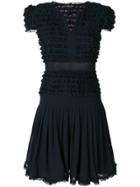 Giorgio Armani Flared Style Dress - Blue