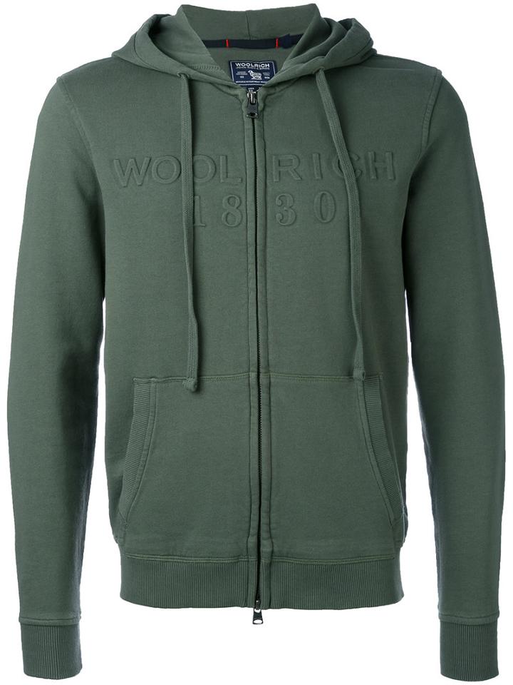 Woolrich - Classic Hoodie - Men - Cotton - Xl, Green, Cotton