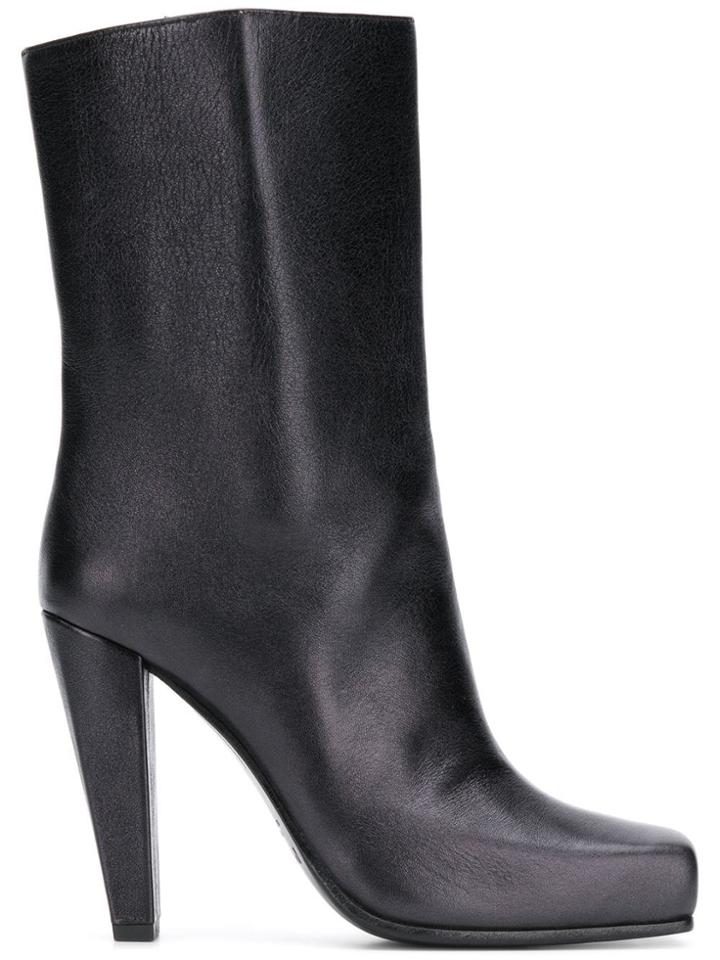Poiret Platform Ankle Boots - Black