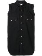 Diesel Classic Denim Vest - Black