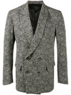 Ex Infinitas Drifter Double Breasted Blazer, Men's, Size: 50, Grey, Cotton/polyester/spandex/elastane/viscose