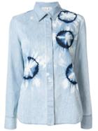Stella Mccartney Tie-dye Denim Shirt - Blue