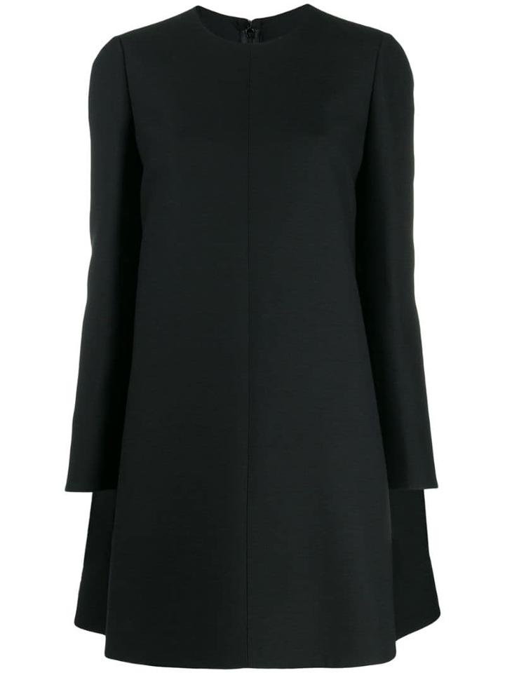 Valentino A-line Mini Dress - Black