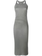 Rick Owens Tank Dress, Women's, Size: 38, Green, Cotton