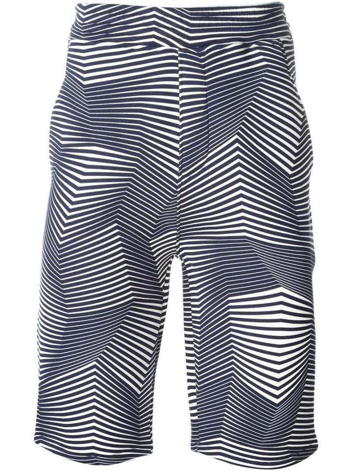 Neil Barrett Geometric Print Shorts
