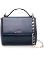Givenchy Mini 'pandora Box' Shoulder Bag, Women's, Blue