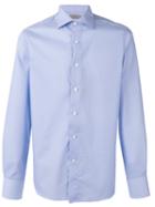 Canali - Classic Shirt - Men - Cotton - 38, Blue, Cotton