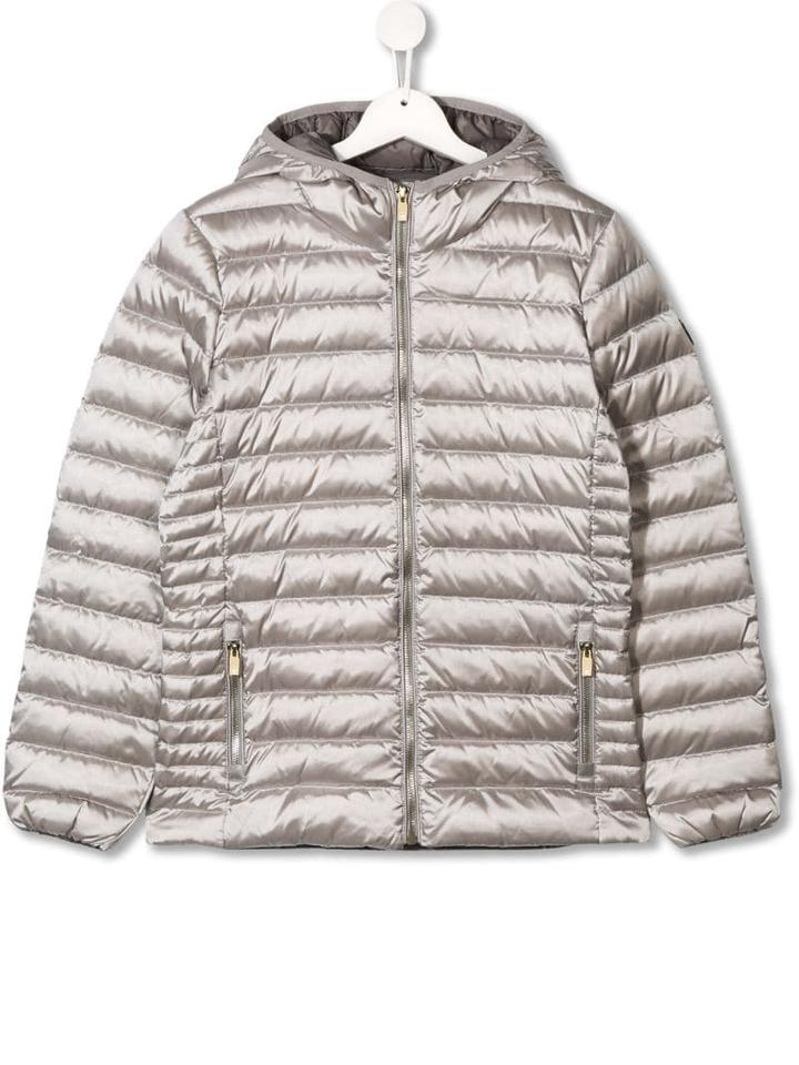 Ciesse Piumini Junior Padded Logo Jacket - Silver