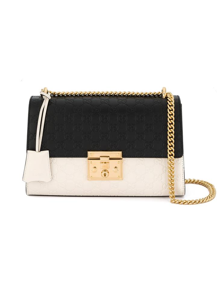 Gucci - Padlock Gucci Signature Shoulder Bag - Women - Leather - One Size, Nude/neutrals, Leather