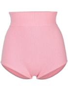 Cashmere In Love Cashmere Loungewear Shorts - Pink & Purple