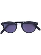 Cutler & Gross Round Lens Sunglasses - Black