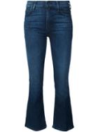Mother Cropped Jeans, Women's, Size: 32, Blue, Cotton/polyester/polyurethane