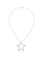 Rosa De La Cruz 18k Yellow Gold Diamond Star Necklace - Metallic