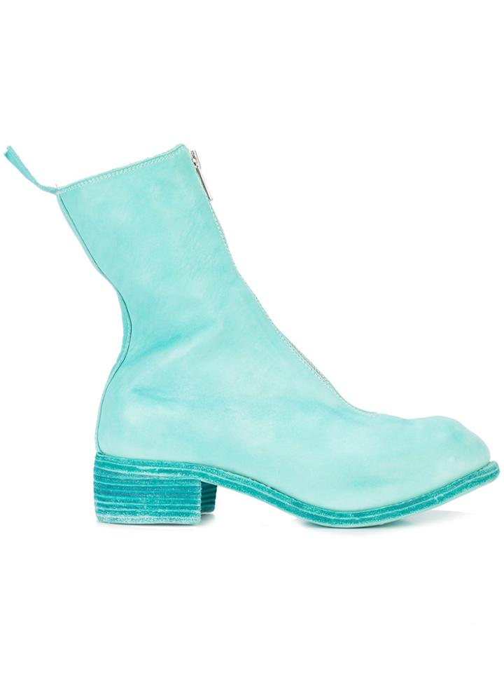 Guidi High Ankle Boots - Blue