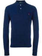Polo Ralph Lauren Embroidered Logo Polo Shirt, Men's, Size: Medium, Blue, Cotton