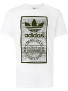 Adidas Logo Print T-shirt - White