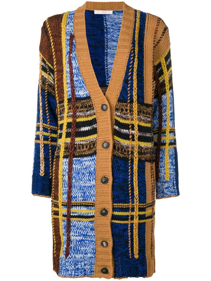 Tela Garage Cardigan - Brown