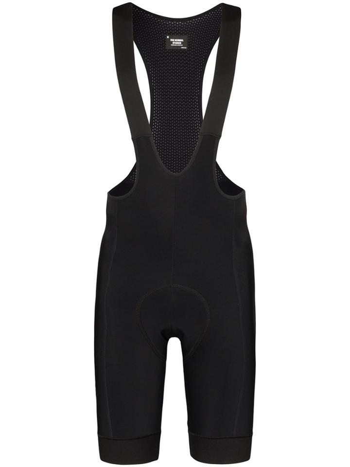 Pas Normal Studios Cycling Fleece Bib Shorts - Black