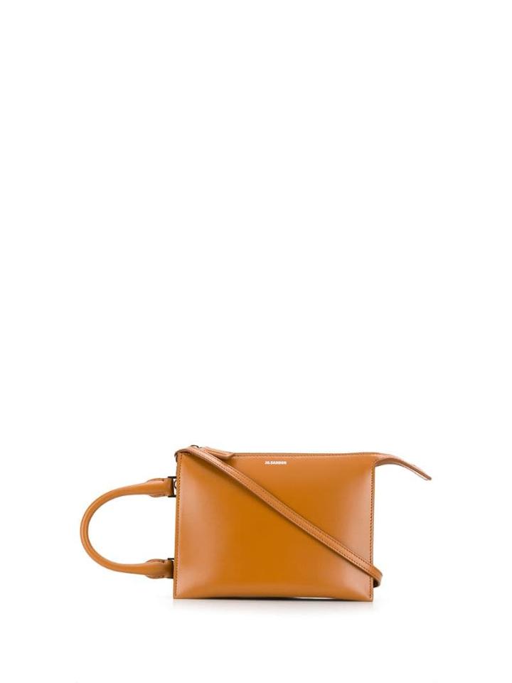 Jil Sander Clutch Shoulder Bag - Brown