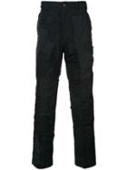 Comme Des Garçons Homme Plus Subtle Camo Trousers - Black