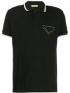 Versace Jeans Couture Studded Polo Shirt - Black
