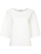 Lemaire Dropped Shoulder T-shirt - White